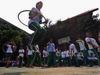 Indonesia Segar Ajak Anak Sekolah Aktif Bergerak