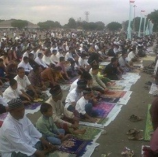 Salat Idul Adha, Alun-Alun Utara Yogya Dipadati Umat Muslim