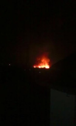 Api di Pabrik Tekstil Jatinangor Terlihat Hingga 2 Km