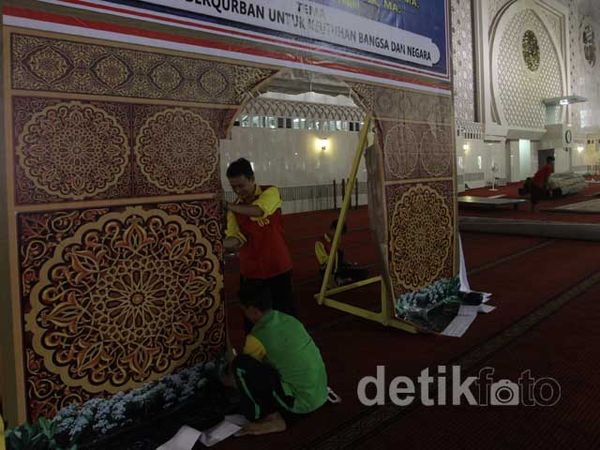 Istiqlal Berbenah Sambut Idul Adha