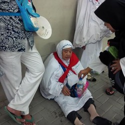 Tolong, Banyak Jamaah Tersesat dan Sakit di Terowongan Moaisem