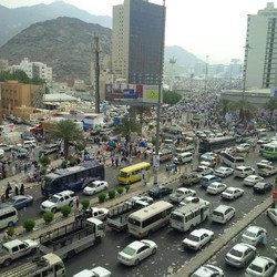 Begini Macetnya Makkah di Puncak Haji