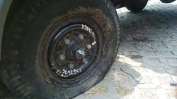 Ini Truk Pecah Ban yang Disebut Polisi Ditabrak Lamborghini Hotman