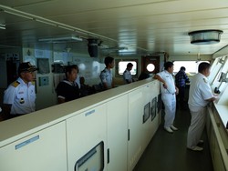 Mengintip Ruang Nahkoda di Kapal Pelni Tilongkabila