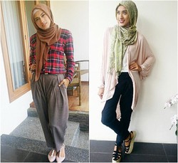Hijab Style: Gaya Simple & Modis Model Muslimah Ranie Untara