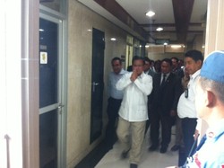 Jelang Pemilihan Ketua MPR, Prabowo Datang ke Senayan Pimpin Rapat Fraksi Gerindra