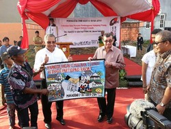 Kampung Percontohan Masyarakat Miskin Diresmikan di Makassar