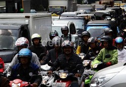Jakarta Tambah Macet, Angka Kecelakaan Lalu Lintas Turun
