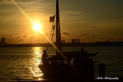 Sunset di Ancol Tak Kalah Indahnya