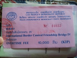 Terlambat Lewat Perbatasan Laos, Siap-siap Didenda