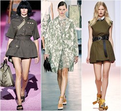Inspirasi Tren Militer di Pekan Mode Dunia, Marc Jacobs sampai Gucci