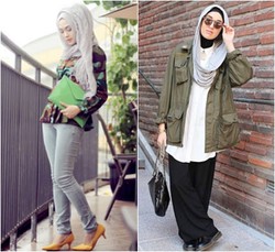 Hijab Style: Ketika Fashion Blogger Indonesia & Dunia Bergaya Militer