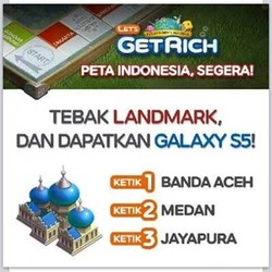 Menanti Peta Indonesia di Line Lets Get Rich