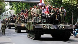 Konvoi Alutsista, Panglima TNI Yakin Tank Leopard tak Rusak Aspal