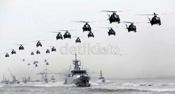 Melihat Kecanggihan Alutsista Kebanggaan NKRI di HUT ke-69 TNI