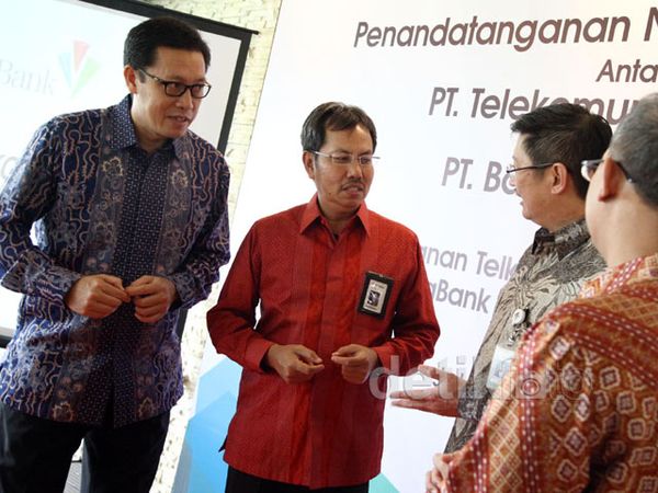 Kerjasama PermataBank dan Telkomsel