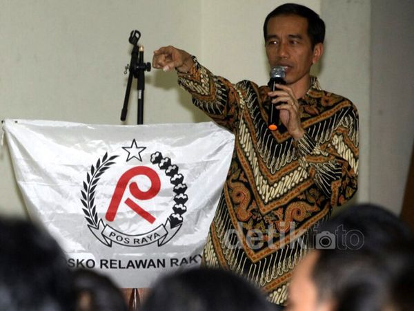 Jokowi Hadiri Munas Relawan Pos Raya