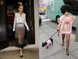 Rita Ora Pamer Underwear, Lady Gaga Nyentrik di Berlin