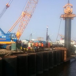 CT dan Ahok Resmikan Proyek Giant Sea Wall di Muara Baru