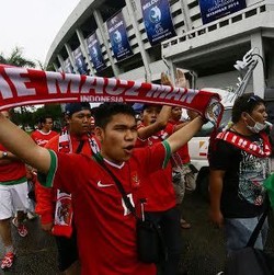 Suporter di Yangon Jadi Energi Ekstra Garuda Muda