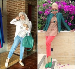 Hijab Style: Tren Sepatu Espadrilles Dipakai Aktris Hingga Socialite