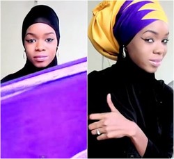 Tutorial Hijab Zig Zag Menggunakan 3 Scarf