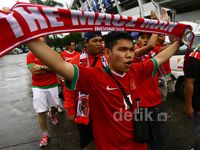 Suporter Indonesia Serbu Myanmar