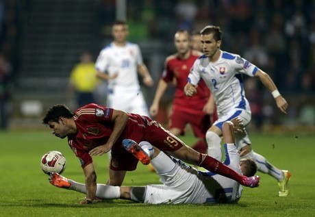 Spanyol Ditundukkan Slovakia 1-2