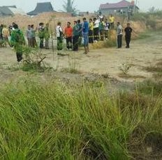 Lubang Semburan Lumpur di Muaro Jambi Berhasil Ditutup