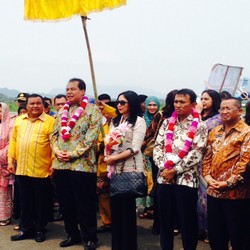 Kunjungi Sibolga, CT Resmikan Pelabuhan Perikanan dan Masjid
