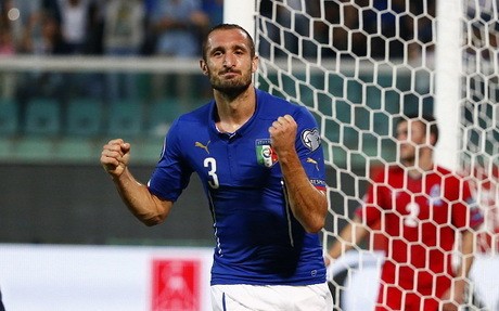 Canda Chiellini soal Aksi Borong Golnya
