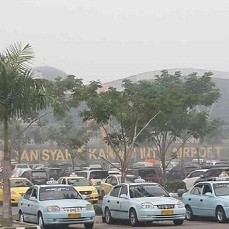 Kabut Asap Tebal Ganggu Penerbangan di Pekanbaru