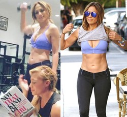 Konsisten Jalani Olahraga, Jennifer Lopez Percaya Diri Pamer Perut Six Pack