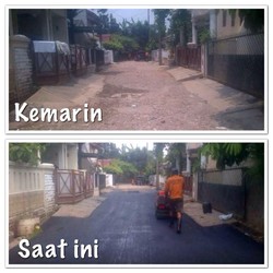 Jalan Berlubang di DKI Tinggal Lapor Posko PU, Bagaimana dengan Bekasi?
