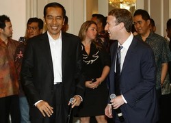 Jokowi: Bos Facebook Ingin Ngerasain Blusukan