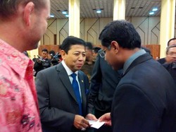 Makan Malam dengan Para Duta Besar, DPR Pastikan Pelantikan Jokowi Aman