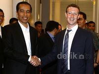 Mark Zuckerberg Sambangi Jokowi