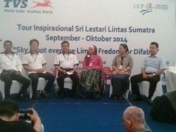 Wanita Penyandang Difabel Ini Berhasil Tuntaskan Touring Sumatera