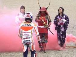 Marquez Jadi Samurai di Motegi
