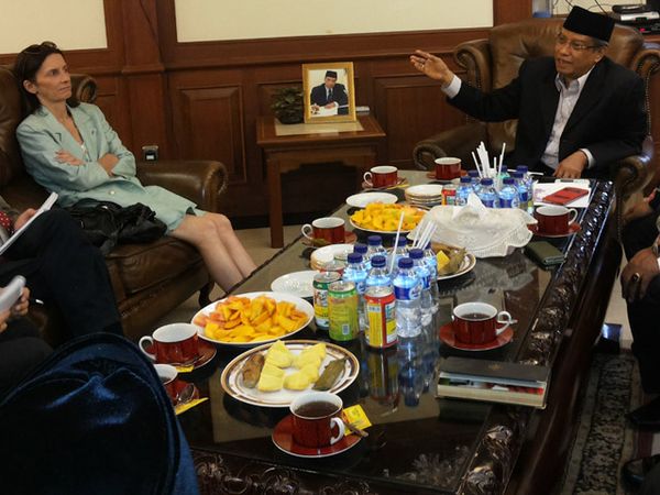 Dubes Prancis Temui Ketua Umum PBNU