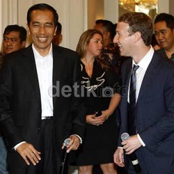 Mark Zuckerberg Banyak Kasih Saran Buat Jokowi