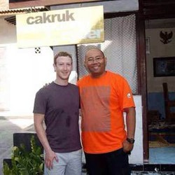 Pendiri Facebook pun Diajak Nongkrong di Pos Ronda