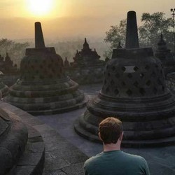 Aksi Bos Facebook Bikin Borobudur dan Tanah Abang Mendunia
