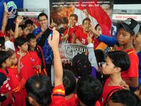 Anak Jalanan Nobar Film Garuda 19