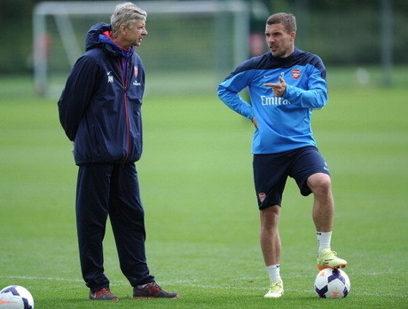 Podolski Masih Ada dalam Rencana Wenger