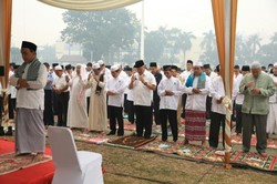 Atasi Kebakaran Lahan, Pemprov Sumsel Gelar Solat Minta Hujan