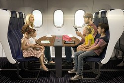 Pesawat di Masa Depan, Bangkunya Berhadap-hadapan?