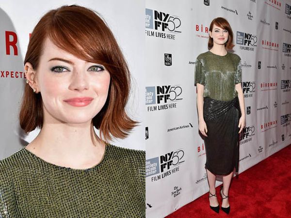 Emma Stone Berkilau di Festival Film New York