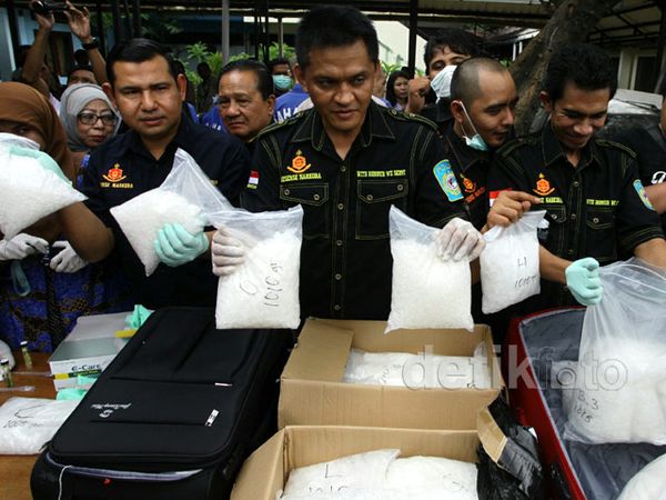 Sabu Seberat 69 Kg Dimusnahkan