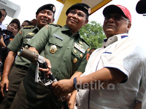 Pertamina Operasikan SPB Vi-Gas di Mabes TNI